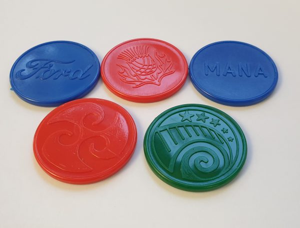 Embossed Tokens