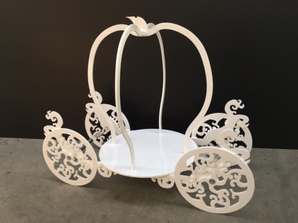 wedding perspex cake stand