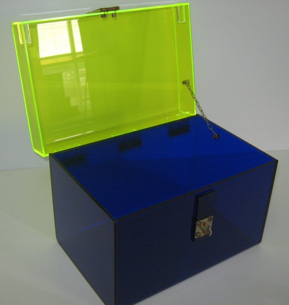 Donation Box Customised Auckland NZ Cambrian Plastics
