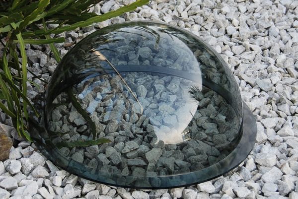 Grey Tinted Acrylic Dome