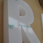 Fabricated 3D Letters