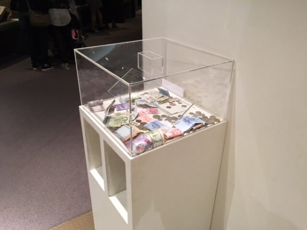 Large Token Box with Anti Theft Customised