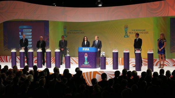 Custom made lectern FIFA 2015