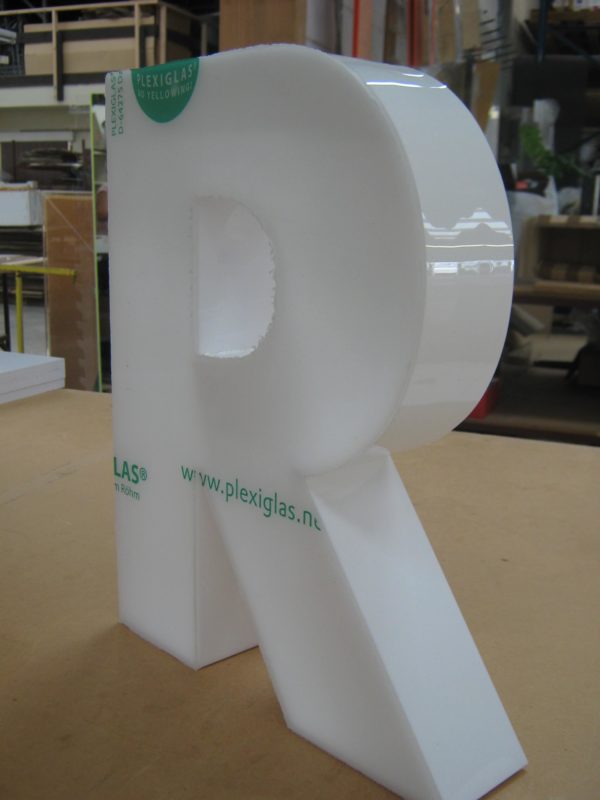 Fabricated 3D Letters