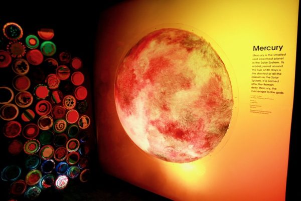 Clear Polycarbonate Museum Display