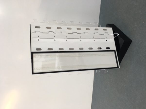 simple perspex Rotating Sunglasses Counter Stand