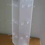 Frosted Rotating Counter Stand