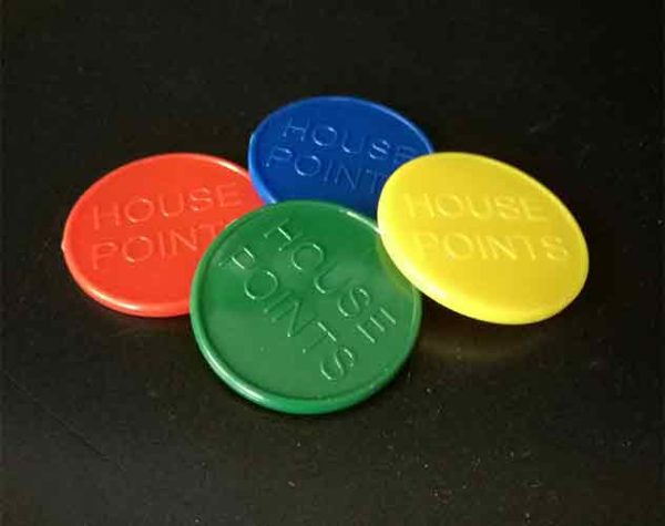 Embossed Tokens - Cambrian Plastics