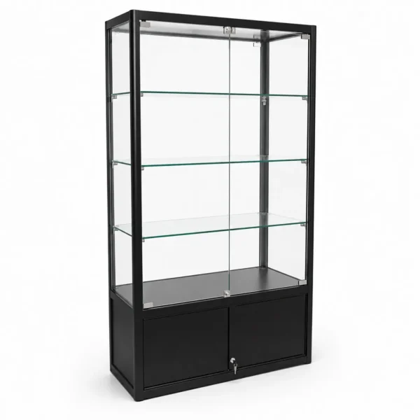 Display Cabinet Glass 1000w 400d 2000h (DUG204) - Image 2