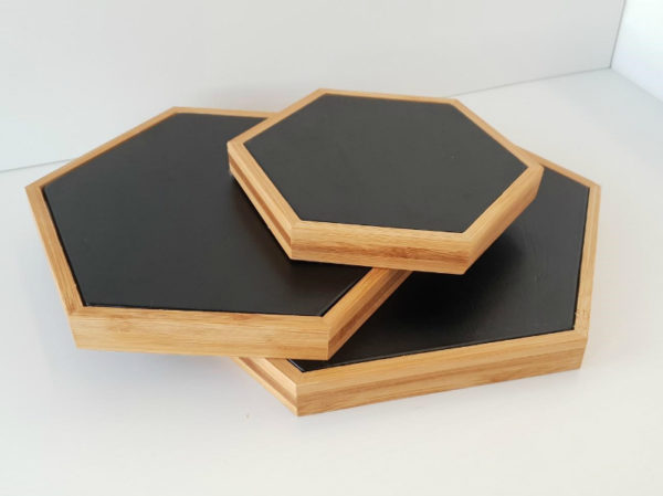 Jewellery Display Bamboo Hexagon (Set of 3) - Image 5