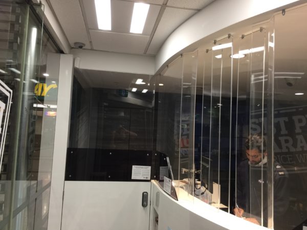 Acrylic Jump Screen Barrier