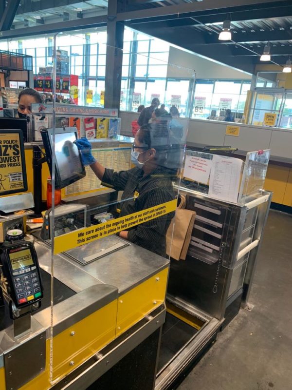 Sneeze Guard Cut to Size 10mm 600w 1000h