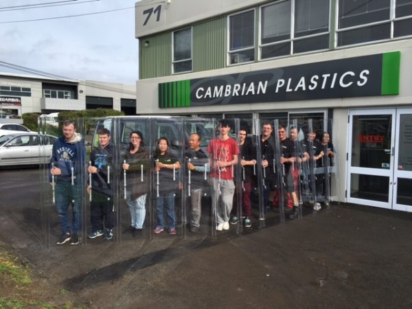 Riot Shields, moulded polycarbonate