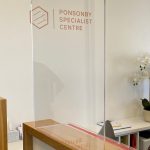 Sneeze Guard Bent 3 Small 600w 200d 600h